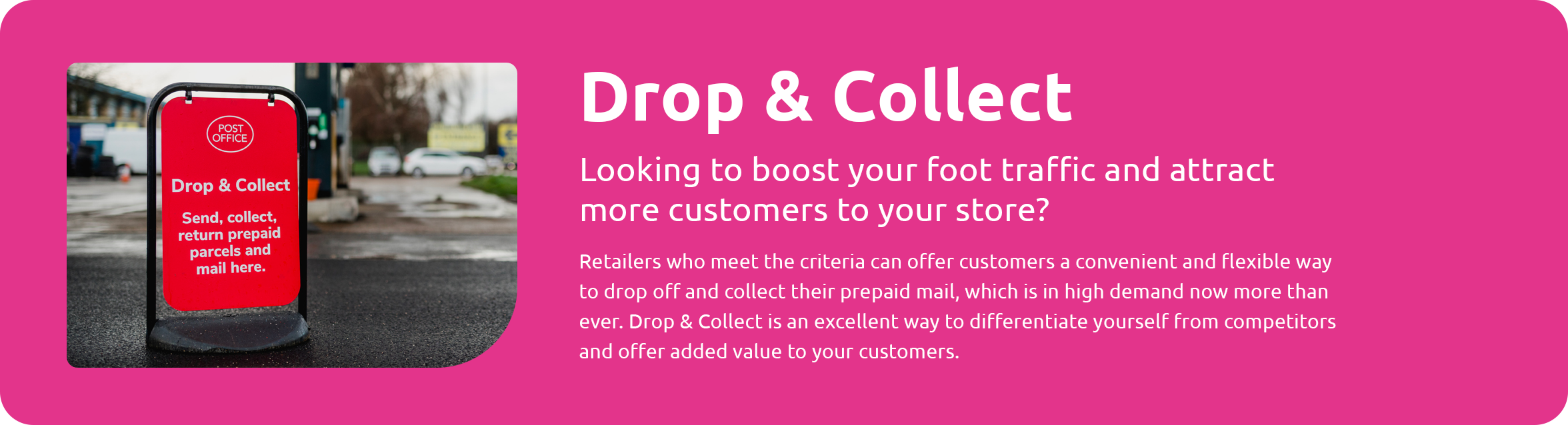 Drop and Collect Information